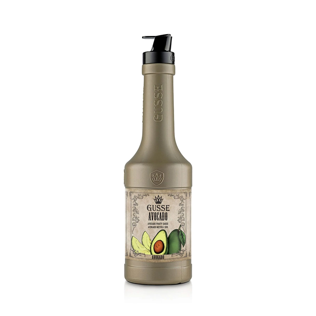gusse-Avokado-Meyve-Püresi-1.1-Kg- Avokado Aromalı Meyve Sosu - Görsel 1