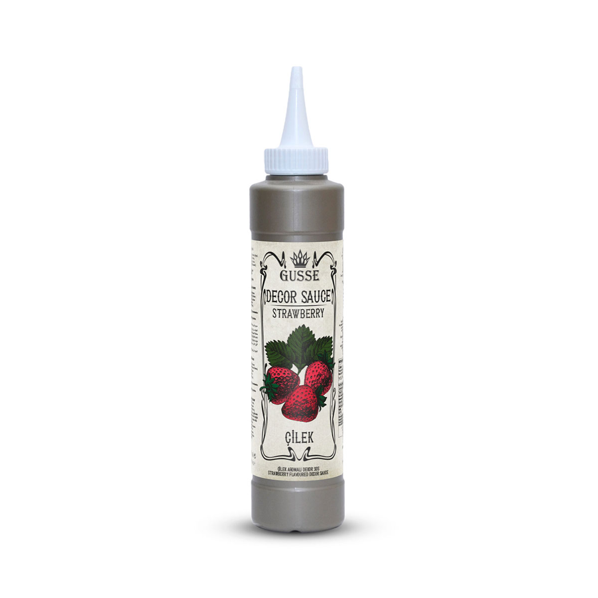 gusse-Çilek-Aromalı-Dekor-Sos-750-gr- Çilek Aromalı Dekor Sos - Görsel 1