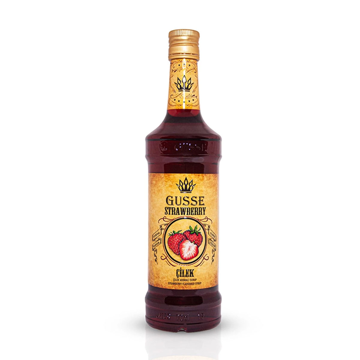 gusse-Çilek Kokteyl Şurubu 70 cl Çilek Aromalı Şurup - Görsel 1