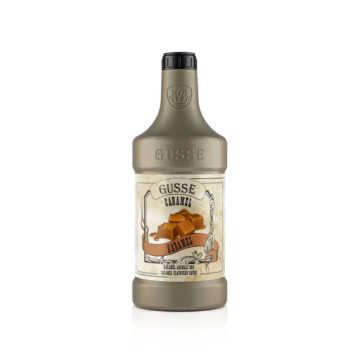 gusse-Gussos-Karamel-Aromalı-Profesyonel-Sos-2,5-Kg- Karamel Aromalı Bar Sos - Görsel 1