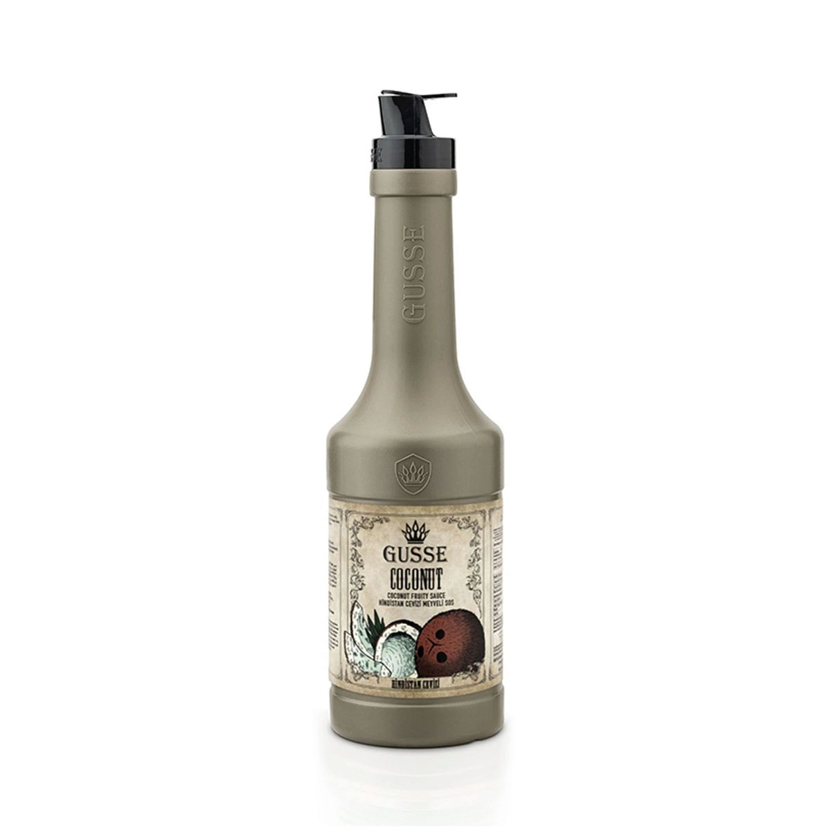 gusse-Hindistan-Cevizi-Aromalı-Meyve-Sosu-1.1-Kg- Hindistan Cevizi Aromalı Meyve Sosu - Görsel 1