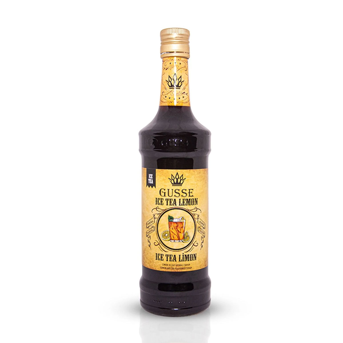 gusse-Ice-Tea-Lemon01-Aromalı-Kokteyl-Şurup-70-Cl- Ice Tea Limon Aromalı Şurup - Görsel 1
