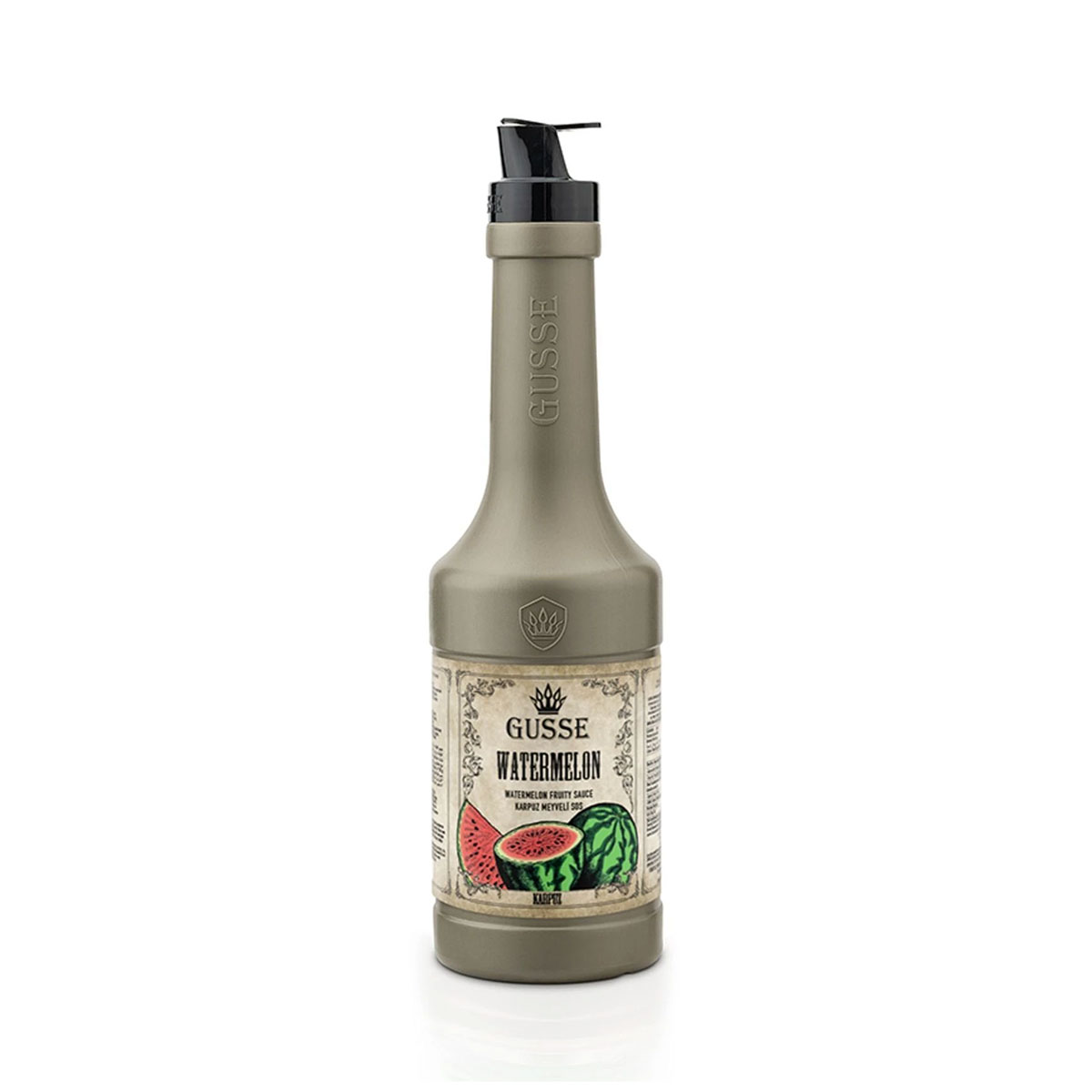 gusse-Karpuz-Meyve-Püresi-1.1-Kg- Karpuz Aromalı Meyve Sosu - Görsel 1