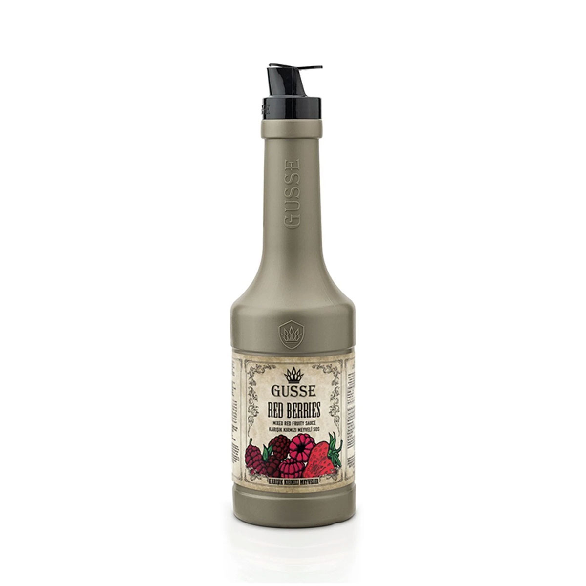 gusse-Kırmızı-Meyveler-Aromalı-Sos-1.1-Kg- Kırmızı Meyveler Aromalı Meyve Sosu - Görsel 1