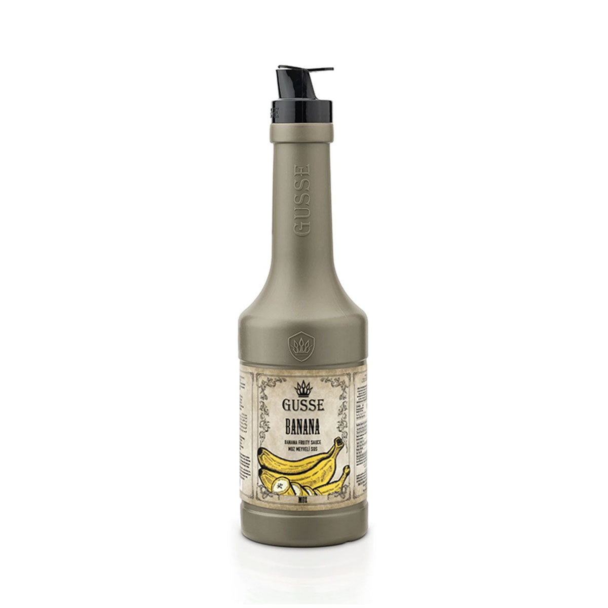 gusse-Muz-Aromalı-Meyve-Sosu-1.1-Kg- Muz Aromalı Meyve Sosu - Görsel 1
