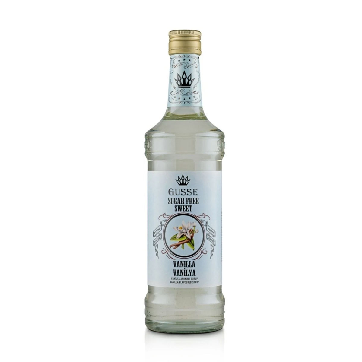 gusse-Şekersiz-Vanilya-Aromalı-Kokteyl-Şurup-70-Cl- Şekersiz Vanilya Aromalı Şurup - Görsel 1