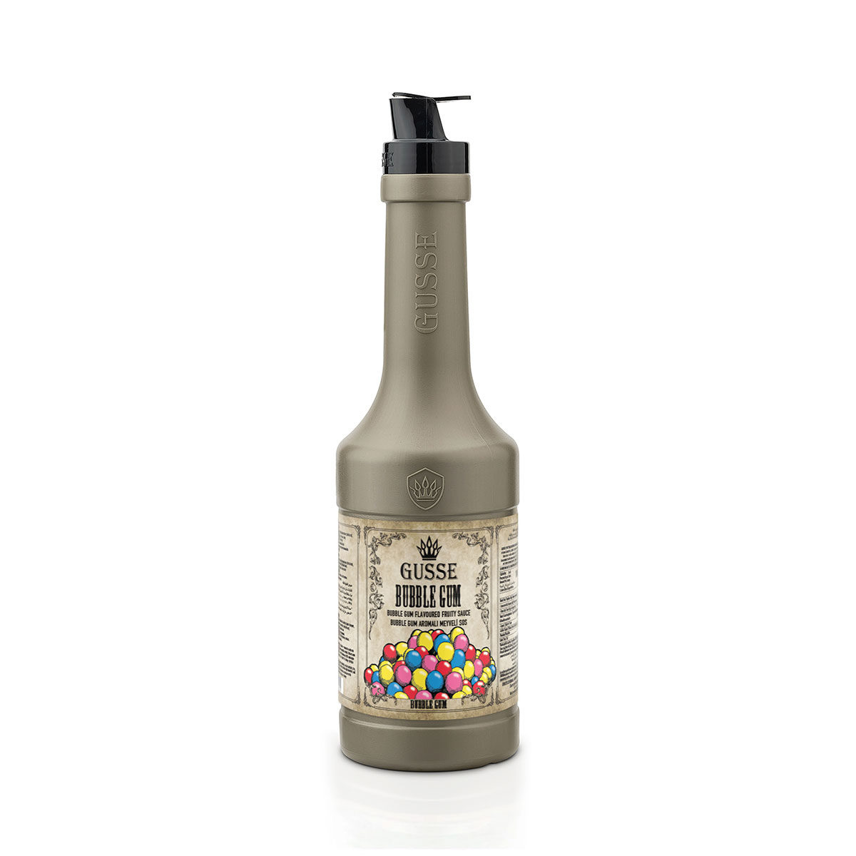 gusse-bubble-gum-aromali-meyve-sosu Bubble Gum Aromalı Meyve Sosu - Görsel 1
